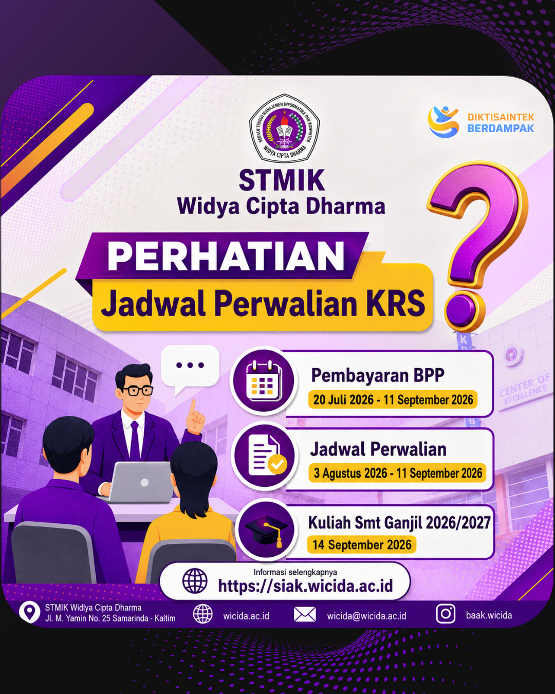 Jadwal Perwalian KRS